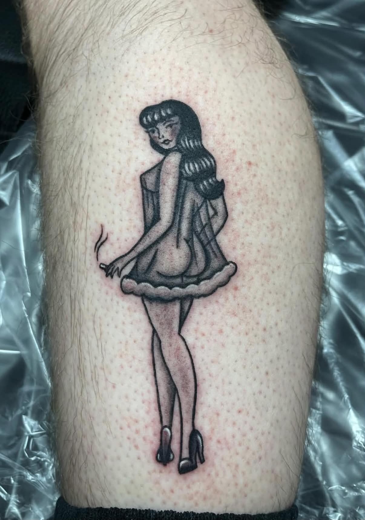 Fine line minimalist tattoo